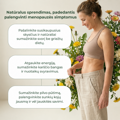 Menopauzės detoksikacinė arbata – Baumélis