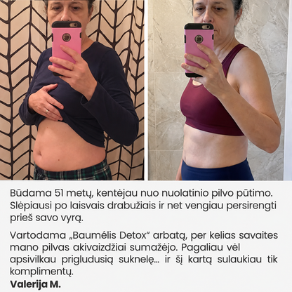 Menopauzės detoksikacinė arbata – Baumélis